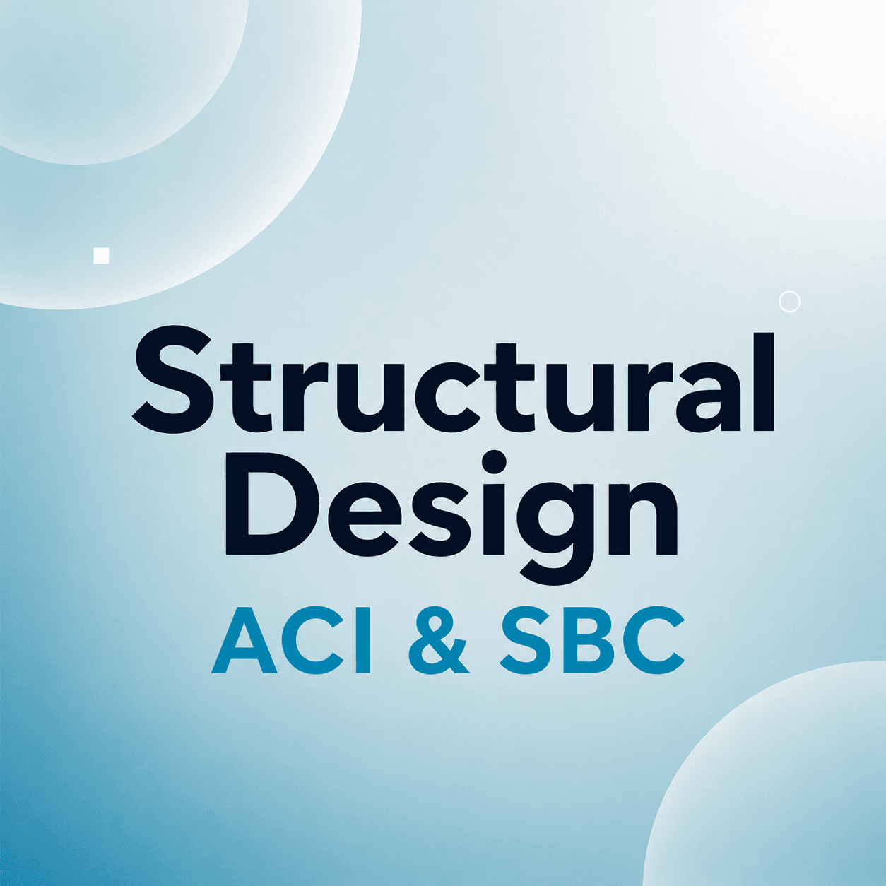 Structural Design (ACI & SBC)